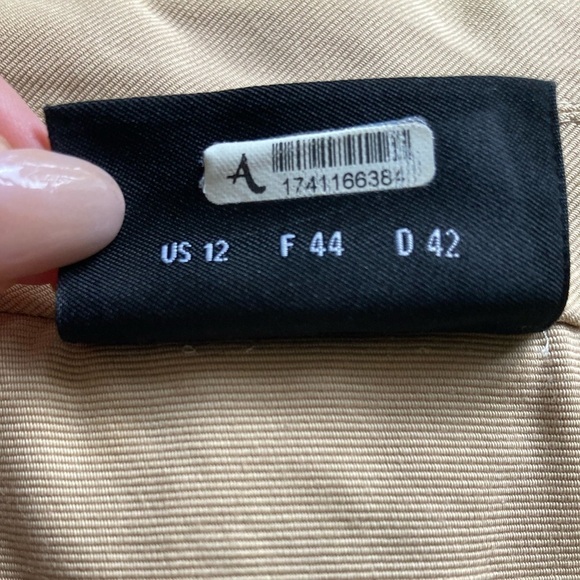 AKRIS Trench Jacket Coat adjustable to 3/4 length Option - Picture 8 of 11